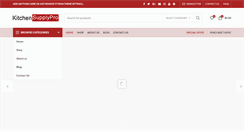 Desktop Screenshot of kitchensupplypro.com